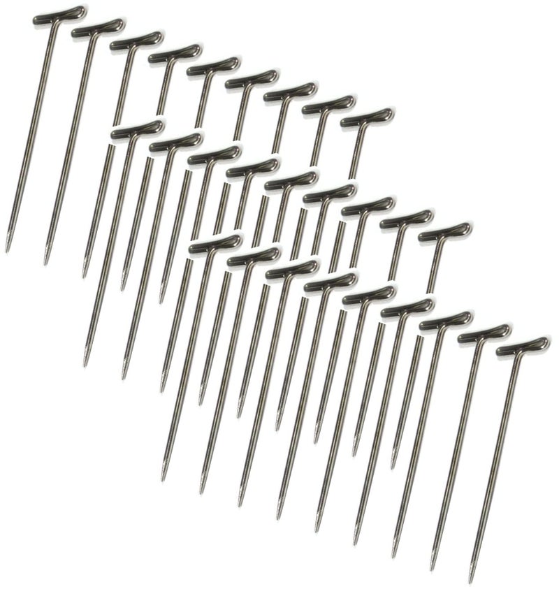 IMPRINT T-Pins 300 Pcs Pointed Needle Metal All Pin for Office and Home - Image 1