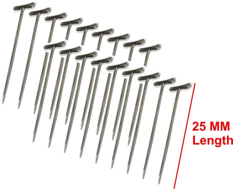 IMPRINT T-Pins 300 Pcs Pointed Needle Metal All Pin for Office and Home - Image 2