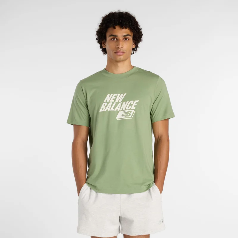 New Balance Sport Graphic Cotton T-Shirt