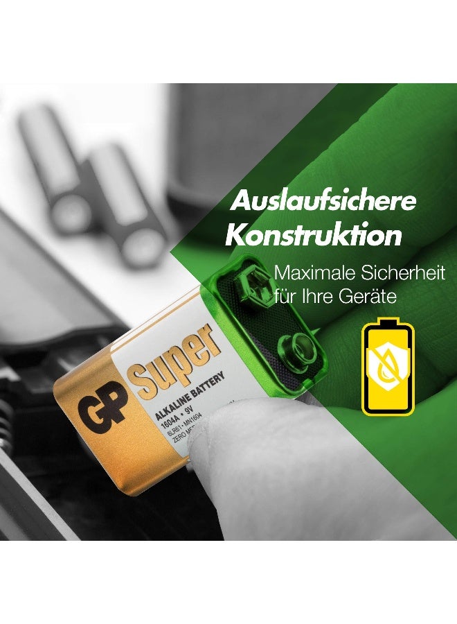 Gp 1X8 Super Alkaline 9Vblock 6Lr61 Bulk Box 030E1604Alb8 - Image 4
