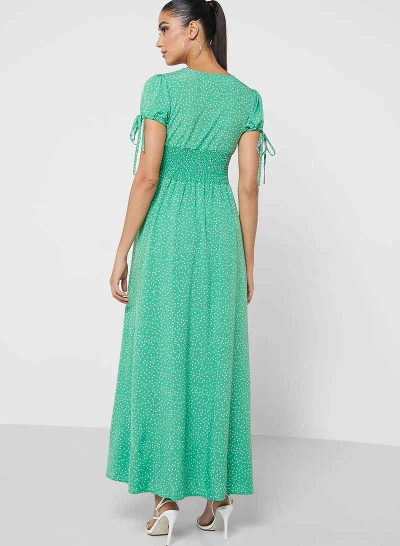 green emerald velvet dress Amazon.com: Women's Dresses Polka Dot Print Butterfly Sleeve Knot Side Wrap Dress  Dress for Women (Color : Dark Green, Size : Small) : Clothing, Shoes &  Jewelry main image 1