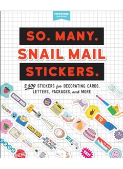 So Many Snail Mail Stickers 2500 Stickers For Decorating Cards Letters Packages And More 