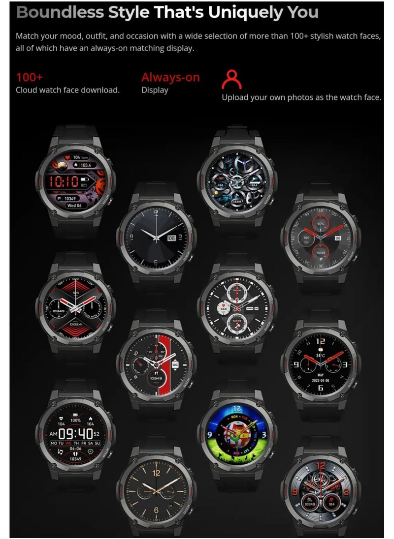 Zeblaze - Zeblaze VIBE 7PRO 1.43 inch AMOLED Display High Fidelity Bluetooth Call Smartwatch - Image 1