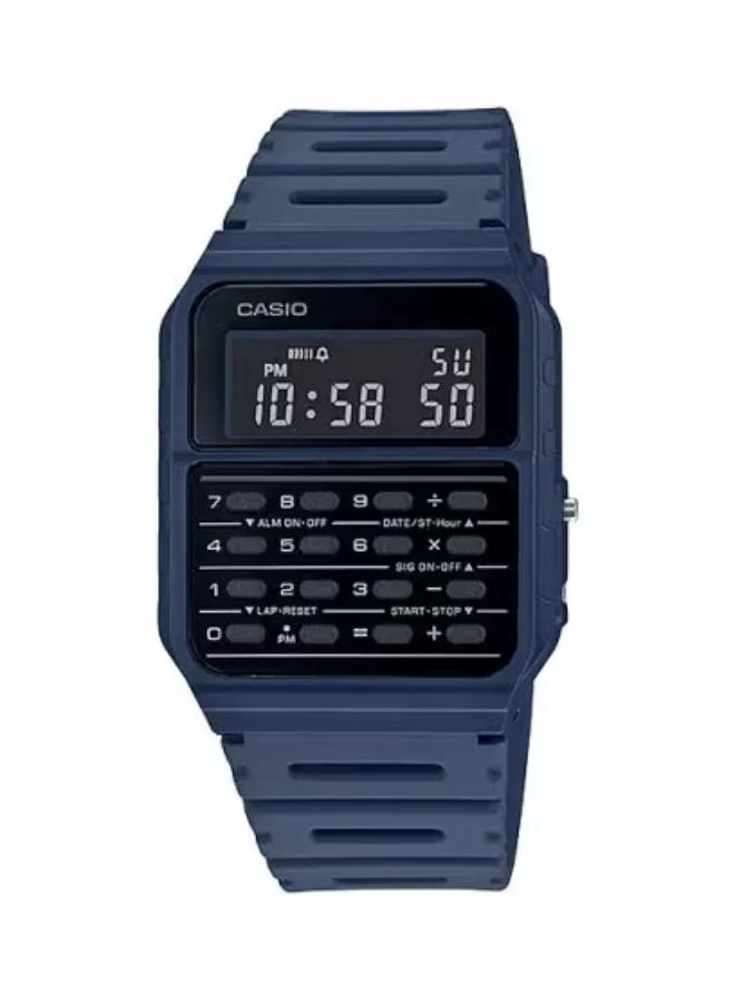 كاسيو Unisex Resin Digital Watch CA-53WF-2BDF - 34.4 mm