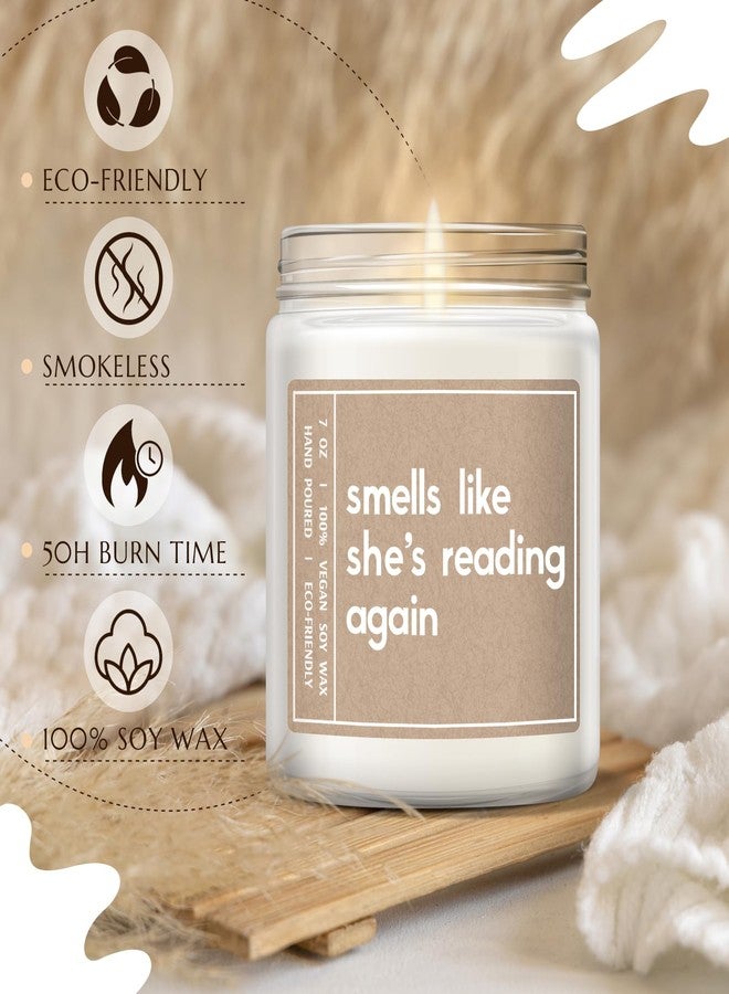 kedofa Gifts for Book Lovers, Readers - Best Friend Birthday Present - Book Lovers, Bookish, Funny Gifts for Women - Lavender Scented Candle - Image 3
