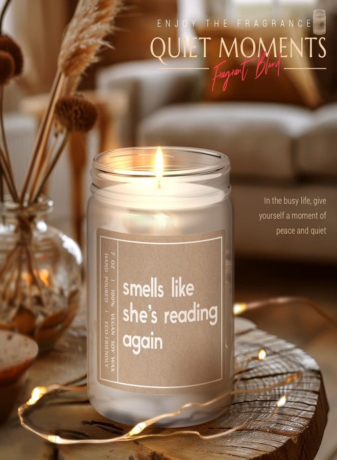 kedofa Gifts for Book Lovers, Readers - Best Friend Birthday Present - Book Lovers, Bookish, Funny Gifts for Women - Lavender Scented Candle - Image 4