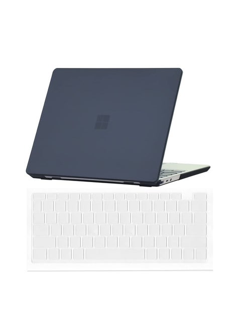 Protective Case for Microsoft Surface Laptop 5/4/3 13.5 inch 2019--2022(Metal Palm Rest A1868/1951), Hard Shell Case with Keyboard Cover Skin