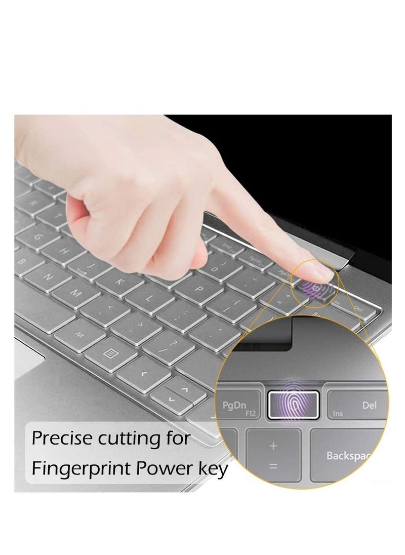 Protective Case for Microsoft Surface Laptop 5/4/3 13.5 inch 2019--2022(Metal Palm Rest A1868/1951), Hard Shell Case with Keyboard Cover Skin