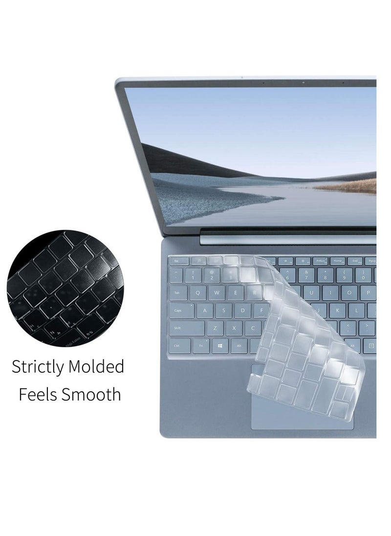 Protective Case for Microsoft Surface Laptop 5/4/3 13.5 inch 2019--2022(Metal Palm Rest A1868/1951), Hard Shell Case with Keyboard Cover Skin