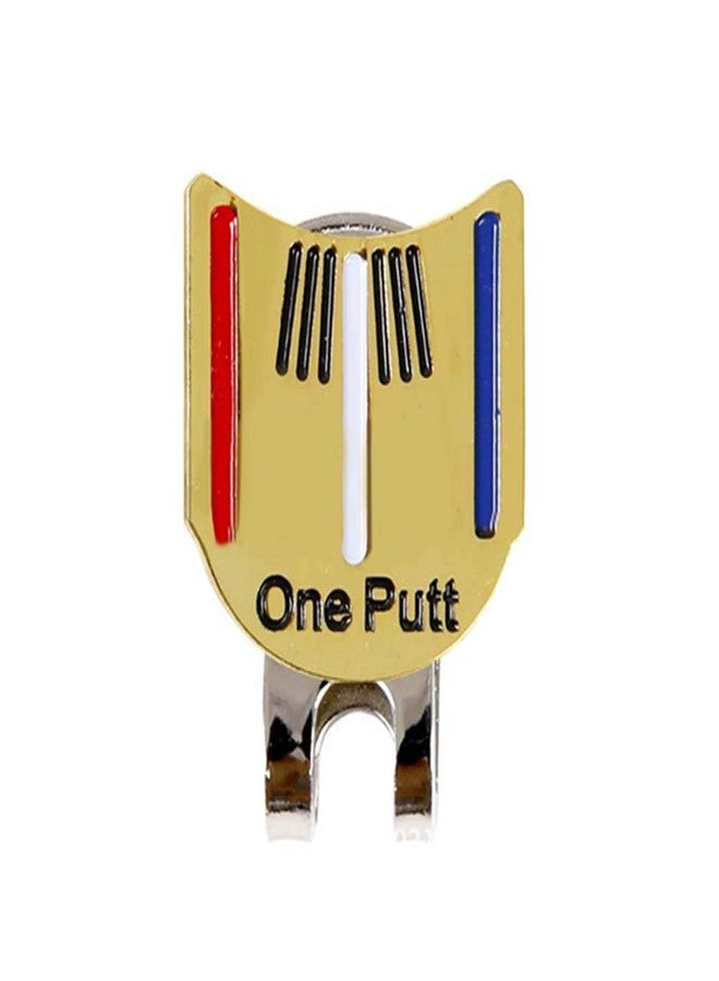 Wixine 2Pcs Golf Ball Marker Putting Putt Alignment Aiming Tool with One Magnetic Hat - Image 4