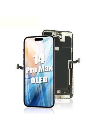 for iPhone 14 Pro Max Screen Replacement OLED [NOT LCD] 6.7'' Display 3D Touch Screen FHD Digitizer Assembly A2651 A2893 A2894 A2895 A2896 - view 2