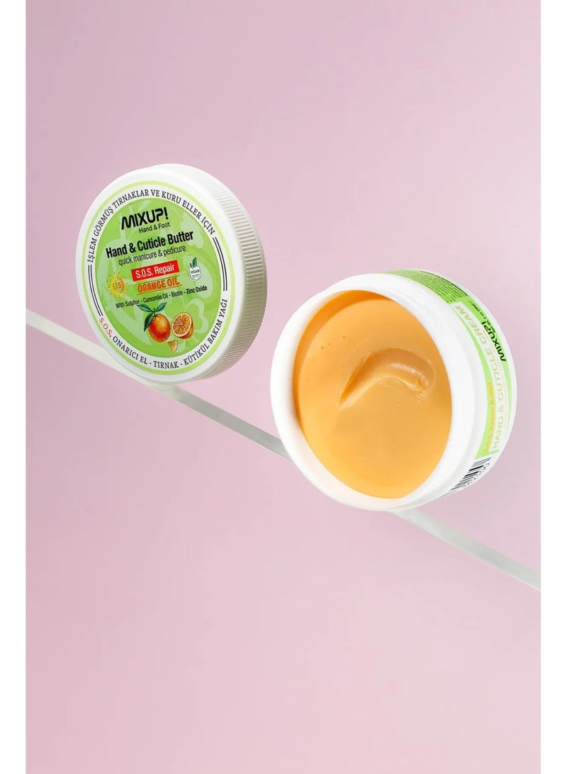 ميكس اب  زبدة اليد والبشرة لتقوية وإصلاح الأظافر، من ميكس أب 56 جرام - Image 2