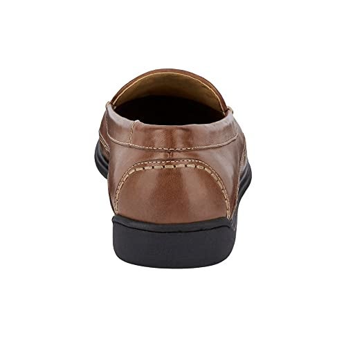 Dockers Mens Catalina Leather Casual Loafer Shoe, Saddle Tan, 9 W - Image 5