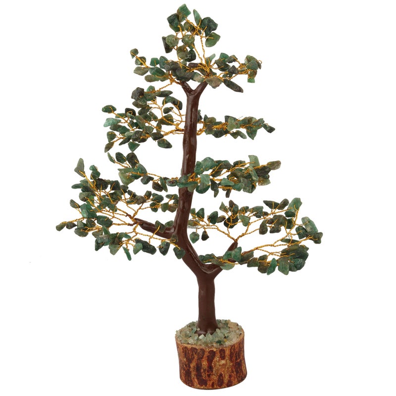 Crocon Green Aventurine Feng Shui Healing Crystals Tree of Life Gemstone Crystal Tree Bonsai for Spiritual Gifts Sage Green Home Decor for Women Birthday Gifts for Men House Warming Gifts - Image 4