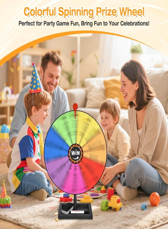AugFir 18-inch Desktop Spinning Prize Wheel (with line) - Image 4