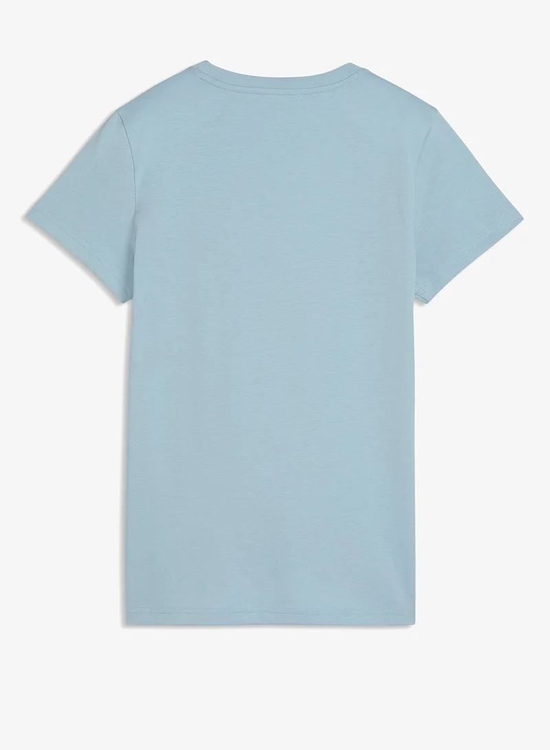 PUMA Graphics Floral Cat T-Shirt