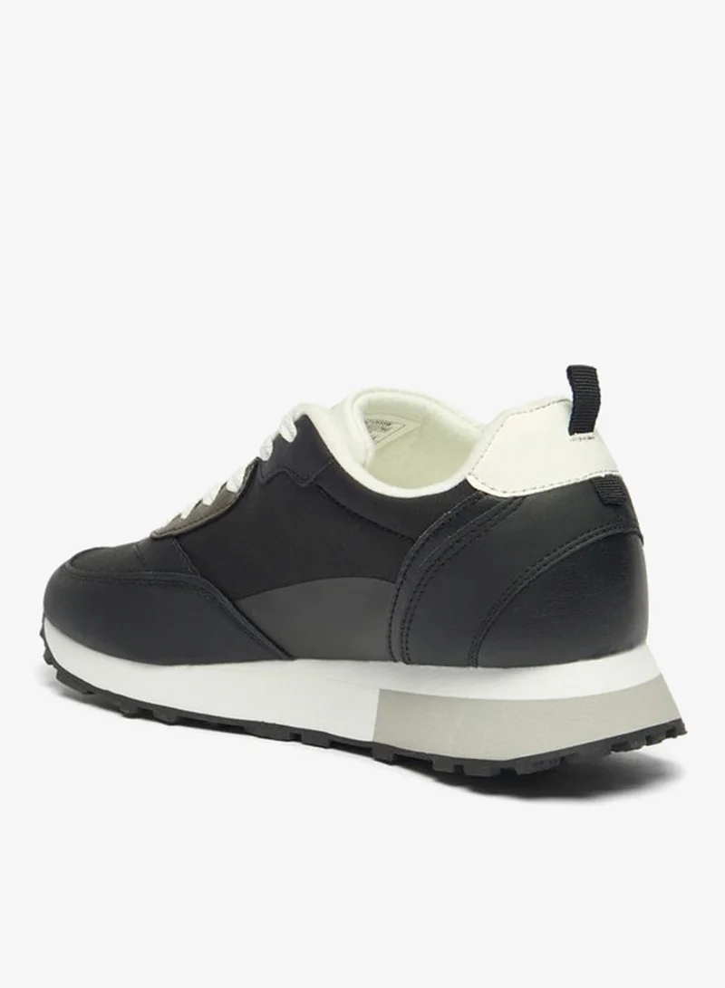 داش حذاء رياضي نسائي بألوان متداخلة مع رباط