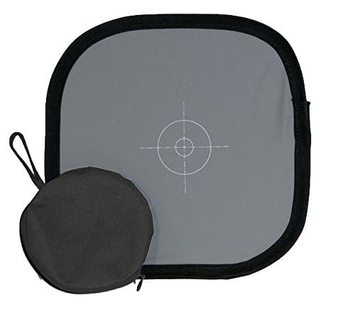 Vidpro WB-24 White Balance Dual-Sided Disc - 18% Gray Card with Target & Neutral White Panel - Collapsible & Wipe Clean Surface Reference Reflector Use in Any Lighting Condition Includes Carrying Case - Image 2