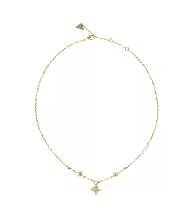 GUESS Pendent Drop Detail Long Necklace