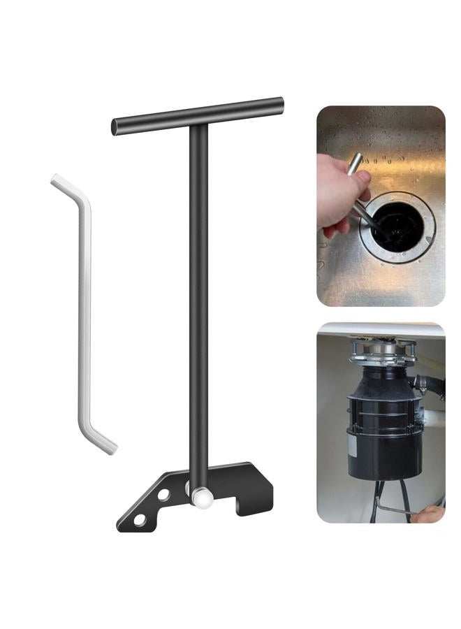 DECKMAN Garbage Disposer Unjamming Wrench, Unjamming Wrench, to Dislodge Jams or Clutter from Above The Sink, Compatible with Moen Waste King InSinkErator Garbage Disposals - Image 1