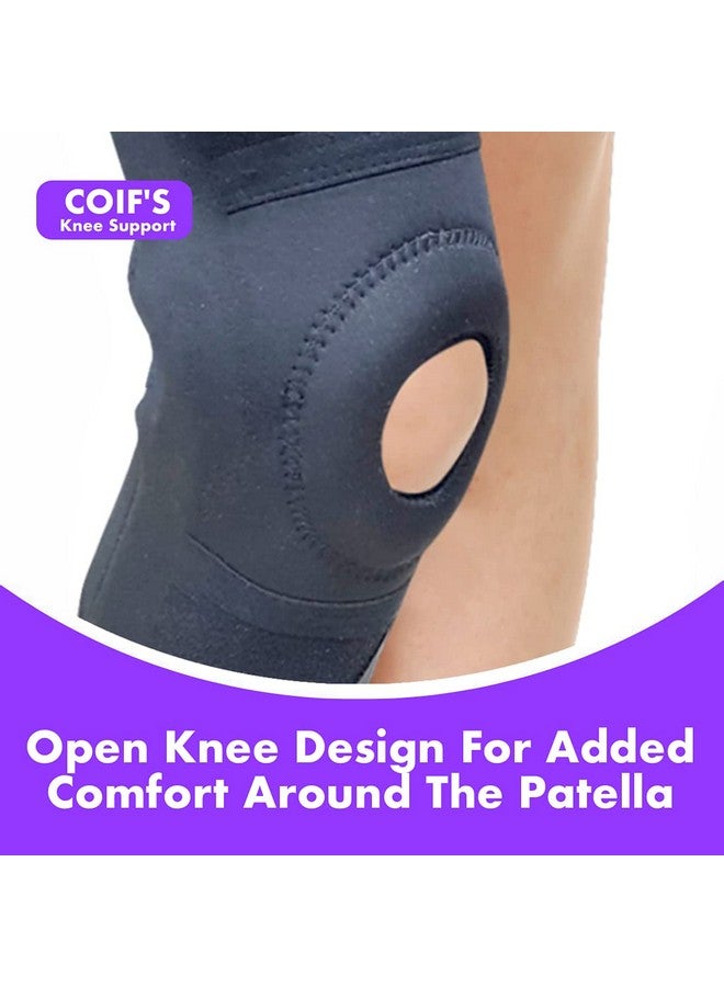 COIF Adjustable Knee Cap Support Brace For Knee Pain, Gym Workout, Running, Arthritis, And Protection For Men And Women (Special Size) - Image 5