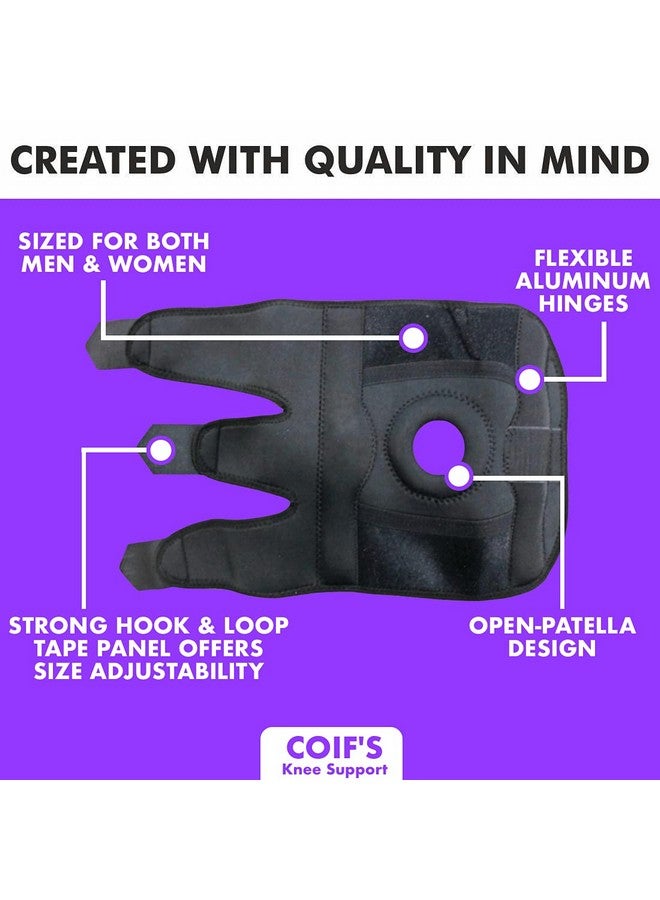 COIF Adjustable Knee Cap Support Brace For Knee Pain, Gym Workout, Running, Arthritis, And Protection For Men And Women (Special Size) - Image 4