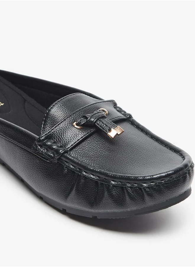 لو كونفورت Lace Detail Slip-On Mules