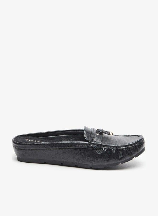 Le Confort Lace Detail Slip-On Mules - Image 3