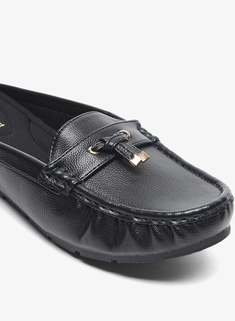 Le Confort BLACK Lace Detail Slip-On Mules for Women | Best Price UAE