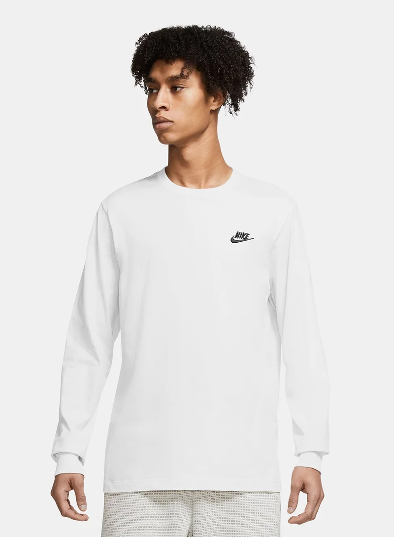 Nike M NSW CLUB TEE - LS