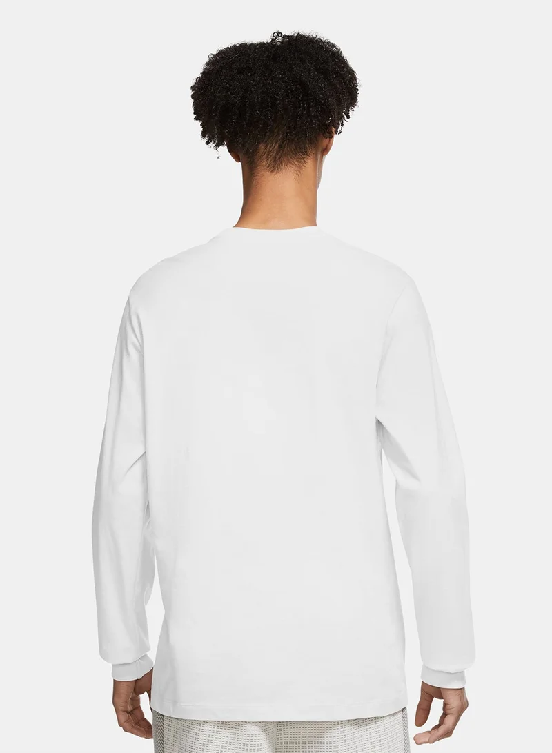 Nike M NSW CLUB TEE - LS
