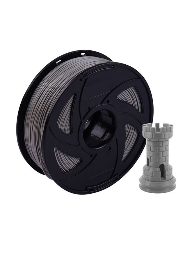 NIBEMINENT Vacuum-Sealed ABS Filament Spool For 3D Printer Grey - Image 1
