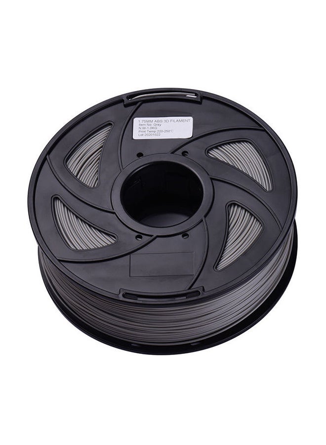 NIBEMINENT Vacuum-Sealed ABS Filament Spool For 3D Printer Grey - Image 4