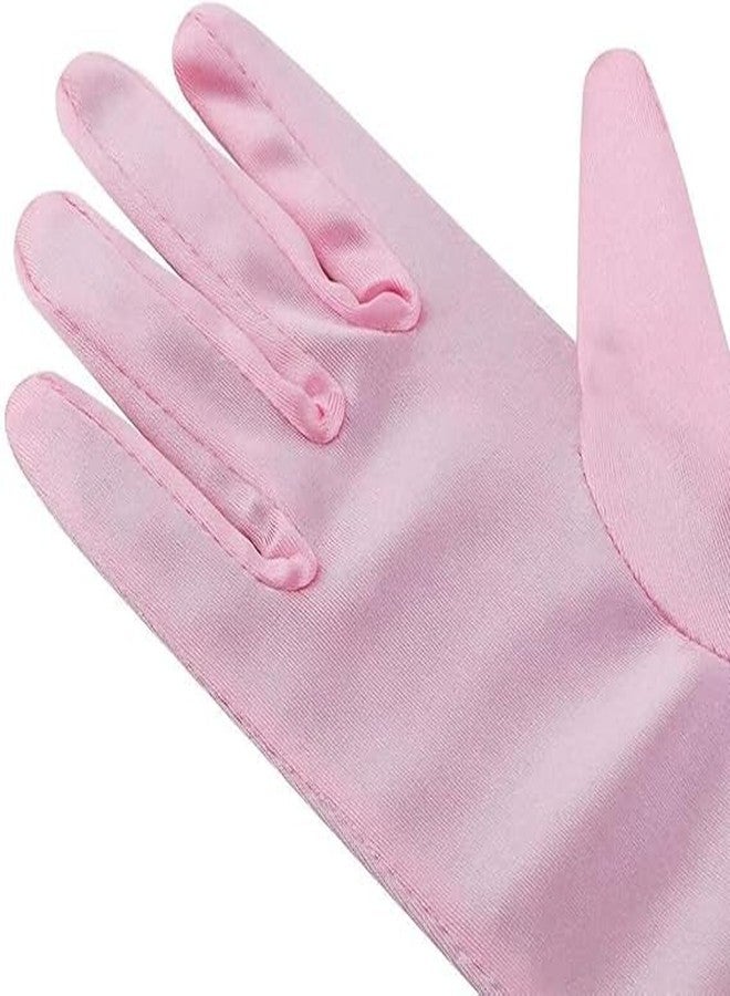 ڤيلكون مجموعة إكسسوارات فيكلون لأزياء الأميرات، 7 قطع: قفازات، قلادة، أقراط، تاج، وعصي سحرية للفتيات الصغيرات، مجموعة هدايا مجوهرات وألعاب مناسبة لأعياد ميلاد الفتيات من 3 إلى 6 سنوات، والهالوين، والكريسماس. - Image 3