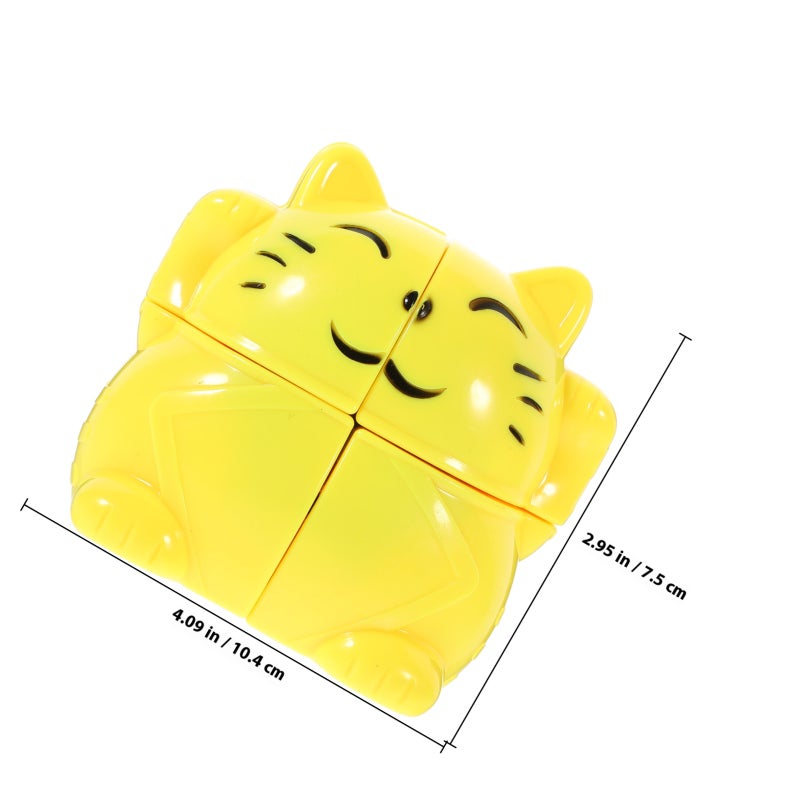 Cat Cube Toy Funny Animal Speed Cube Toy Kids Puzzle Toy Plaything - Image 2