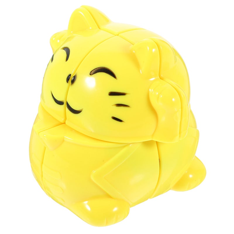 Cat Cube Toy Funny Animal Speed Cube Toy Kids Puzzle Toy Plaything - Image 1
