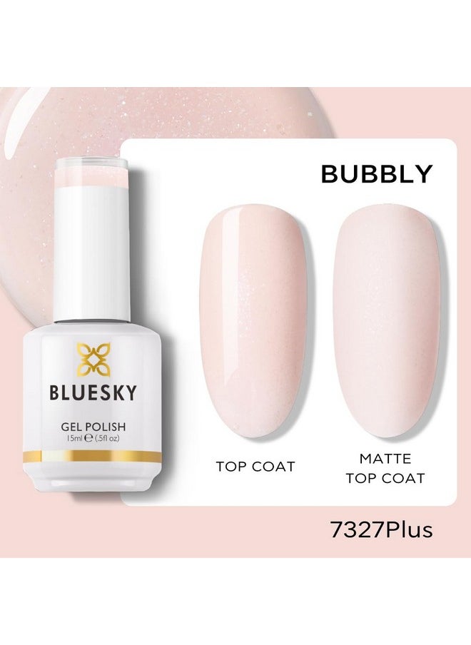 Bluesky Gel Polish For Nails Color Pink Fragrant, Salon Manicure Single Bottle, Long Lasting&Chip Resistant,15Ml,7327P/Bubbly  - Image 2