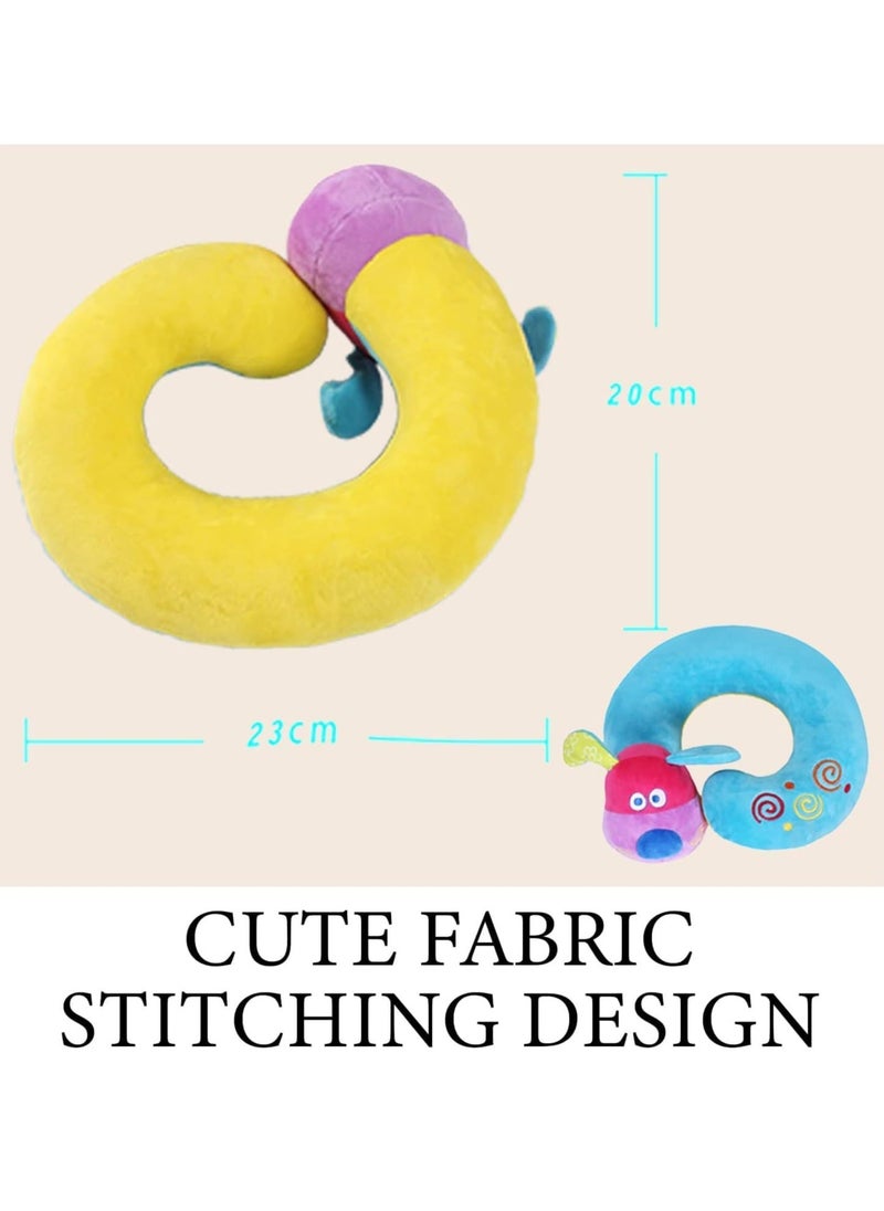 Generic - Neck Pillow for Traveling, Travel Pillow for Kids Toddler Road Trips and Airplane Travel, Cute Dog Plush Toy with Chin Support Stops Head from Falling Forward - Image 1