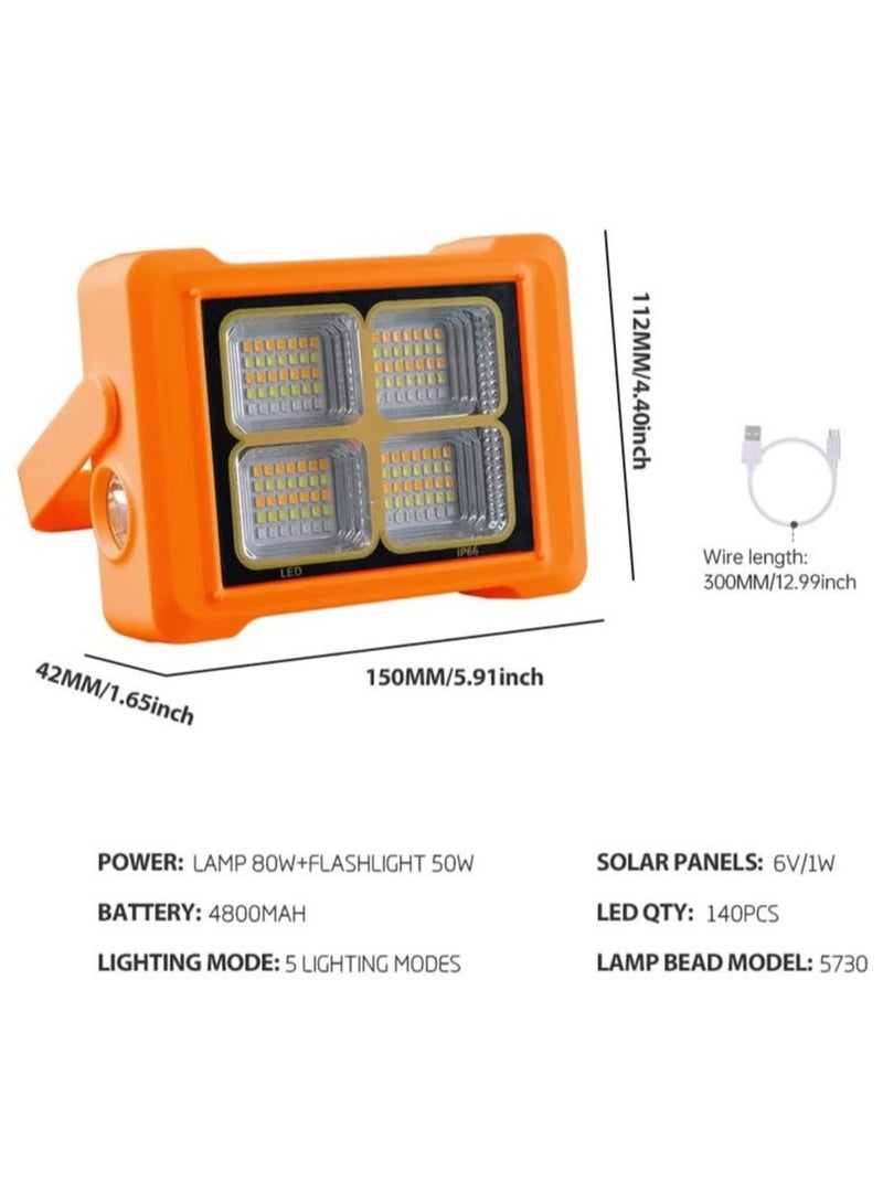 Solar Outdoor Light  LED Light with Power Saver and Cell Phone Charging Function - Image 5