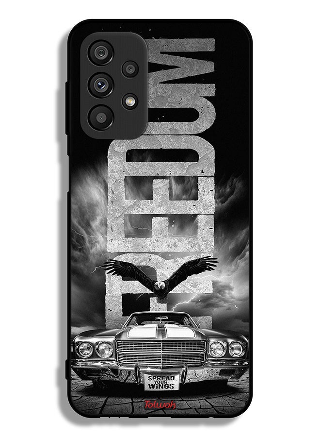 Tolwak Samsung Galaxy A23 5G Protective Case Cover Freedom Art - Image 1
