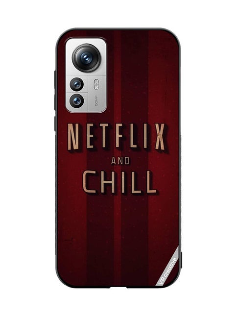 Protective Case Cover For Xiaomi 12X Netfliz Nd Chill Design Multicolour