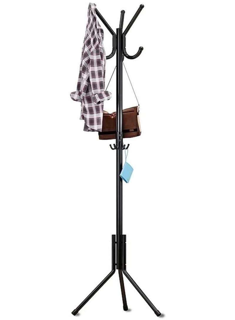 Metal Coat Rack hanger Free Standing for Bedroom Economical Clothes Rack - Image 1