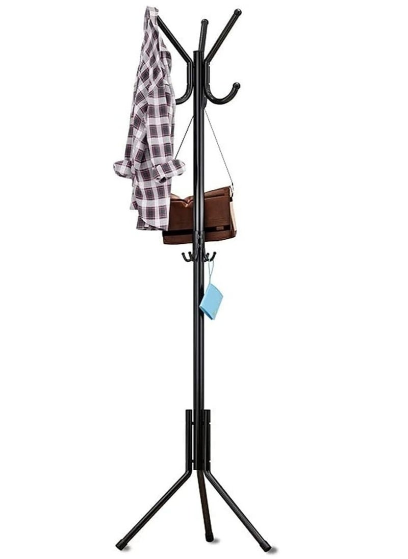 Generic Metal Coat Rack hanger, Free Standing for Bedroom Economical Clothes Rack Floor  - Image 1