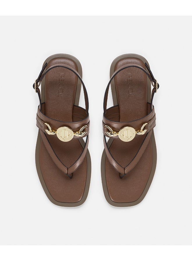 ابيكول صنادل بحزام شعار - Image 4