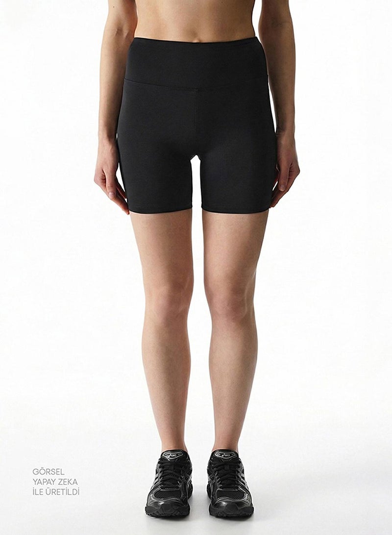 Penti Women's Smooth Feel Hot Pants - Black Polyester Activewear Shorts - Image 2
