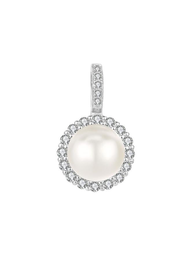 Pearl Accessories Empty Support Diy Silver Jewelry 925 Silver Universal Buckle Pendant Female Sunflower Light Luxury Inlaid Pendant
