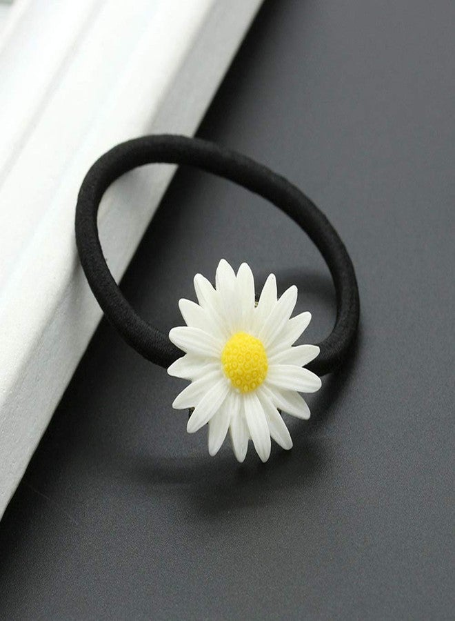 LOVEF 18 Pcs All-match Boutique Pastoral Little Daisy Flower Hair Accessories Hair Clips Bobby Pins Barrettes Elastic Hair rope Band Ties headdress hair beauty tool - Image 5