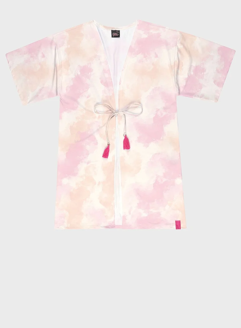 Gloss! Youth Tie Dye Kimono