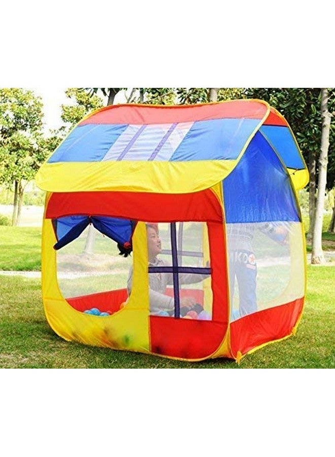 Webby Kid's Style Play Theme Theme Tent House with 10 Balls - Multicolor for 3 to 12 Year Kids - Image 4