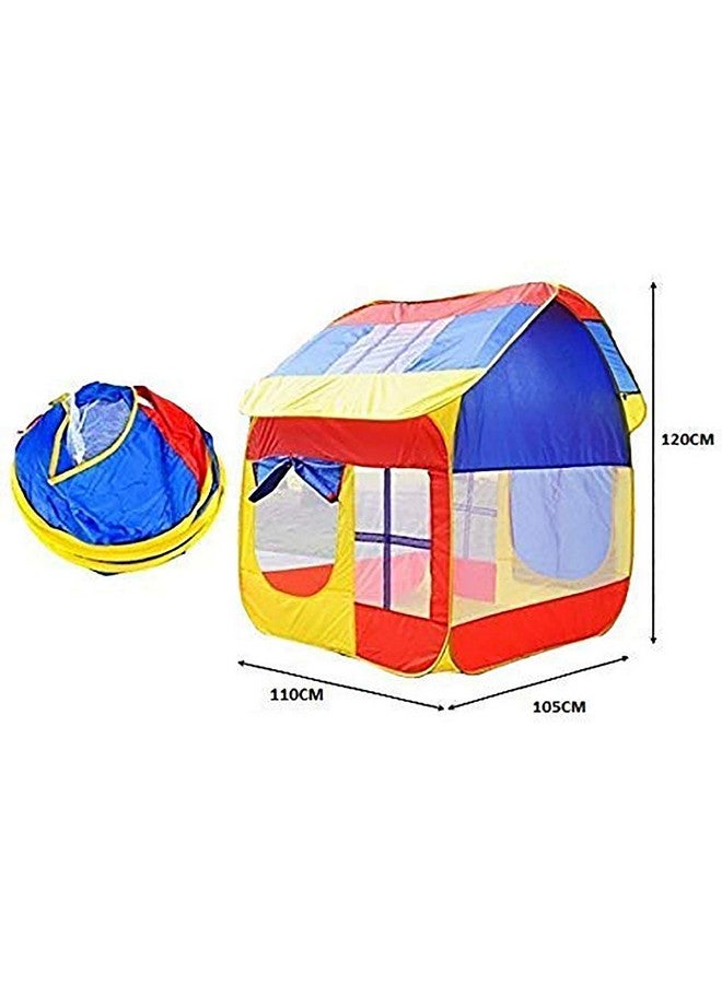 Webby Kid's Style Play Theme Theme Tent House with 10 Balls - Multicolor for 3 to 12 Year Kids - Image 3
